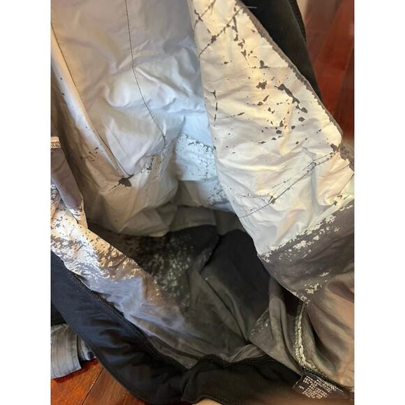 Tommy Hilfiger Mens gray Jacket size Large Polyester and Nylon windbreaker - Picture 16 of 16